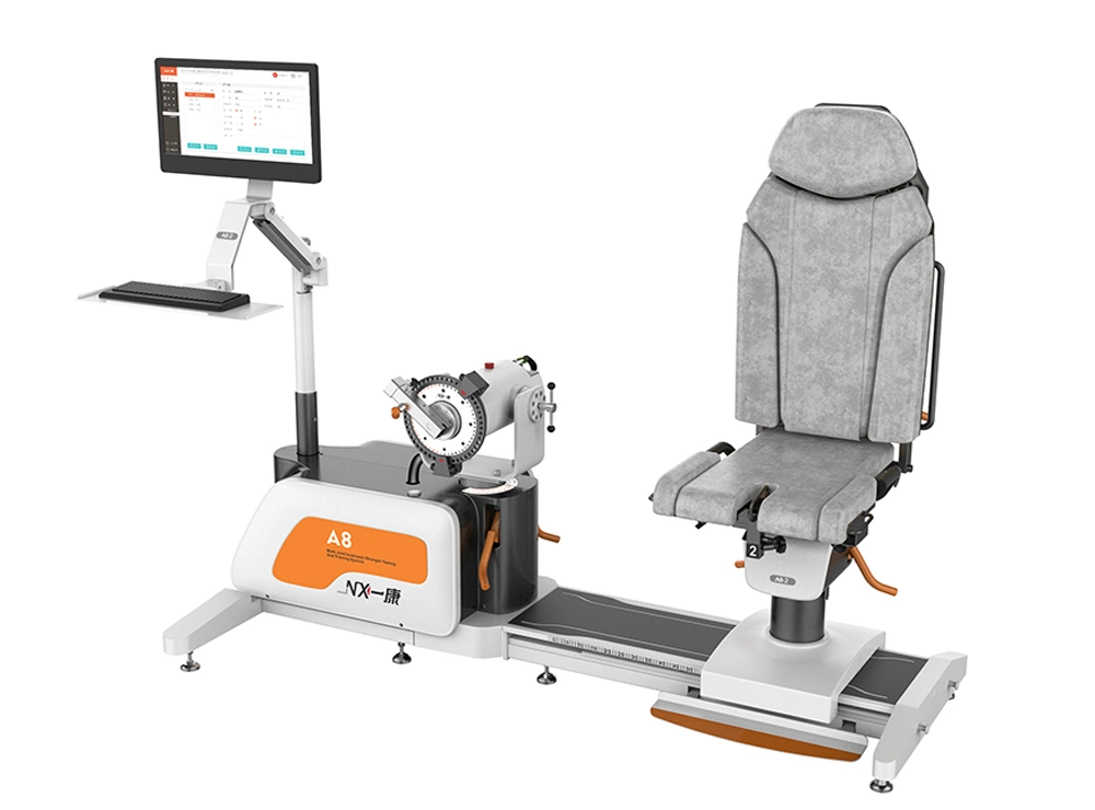 Fitness Isokinetic Strength Training and Joint Mobility Assessment Rehabilitation Gym Equipment