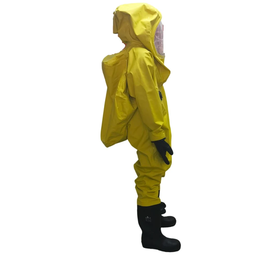 Class a Gas Dense Fully Enclosed Chemical Protective Clothing